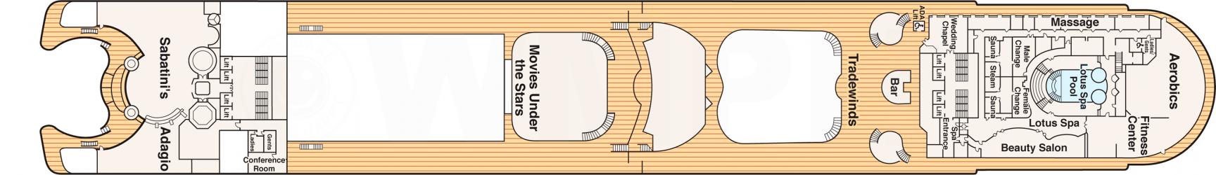 Cubierta 16 Ruby Princess