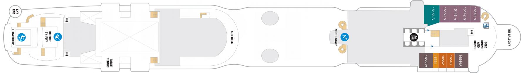 Cubierta 16 Spectrum of the Seas