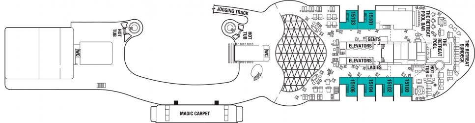 Cubierta 16 Celebrity Edge