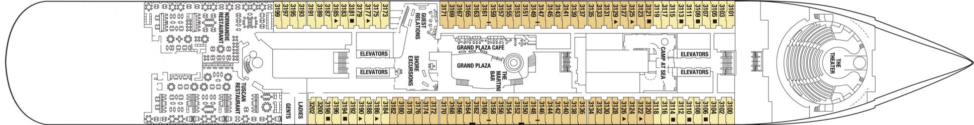 Cubierta 3 Celebrity Edge