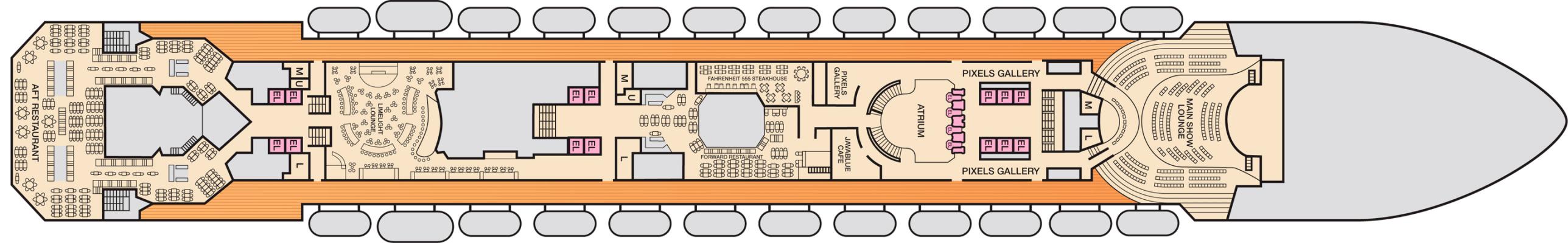 Cubierta 4 Carnival Radiance