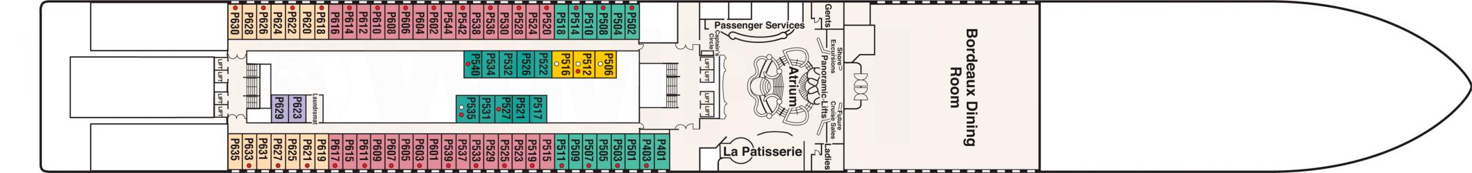 Cubierta 5 Coral Princess