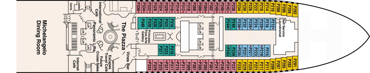 Cubierta 5 Crown Princess