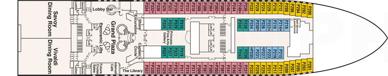 Cubierta 5 Diamond Princess