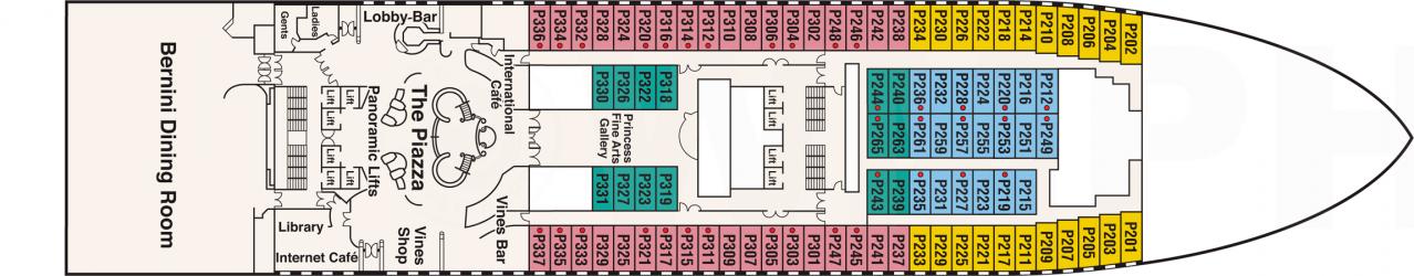 Cubierta 5 Golden Princess