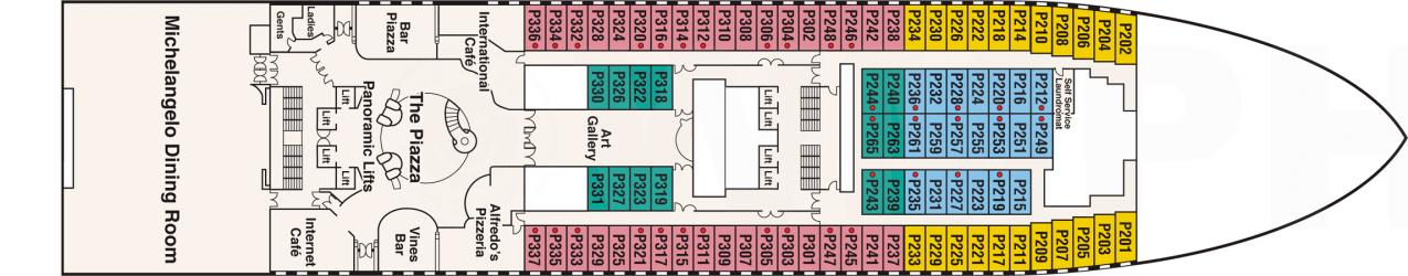 Cubierta 5 Grand Princess