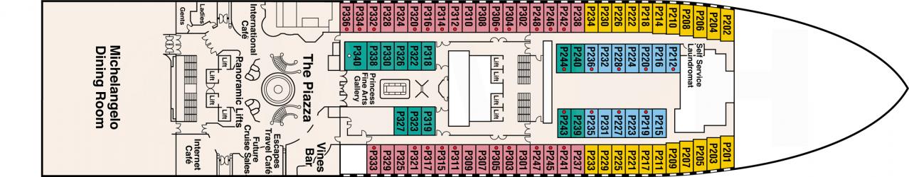 Cubierta 5 Ruby Princess