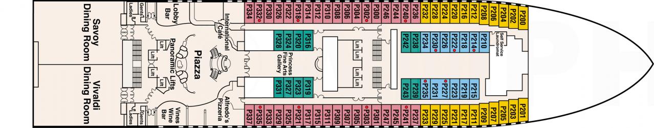 Cubierta 5 Sapphire Princess