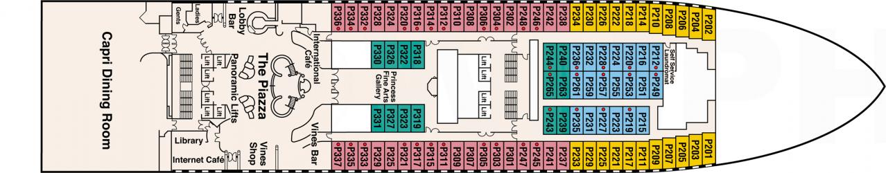 Cubierta 5 Star Princess