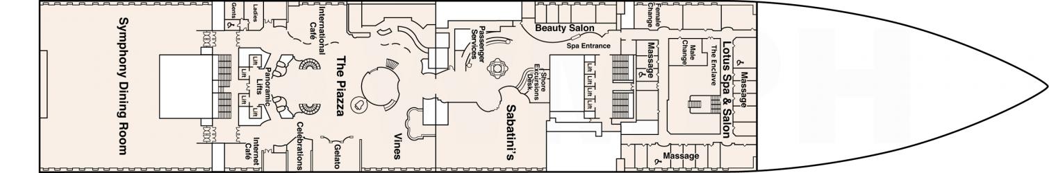 Cubierta 5 Regal Princess