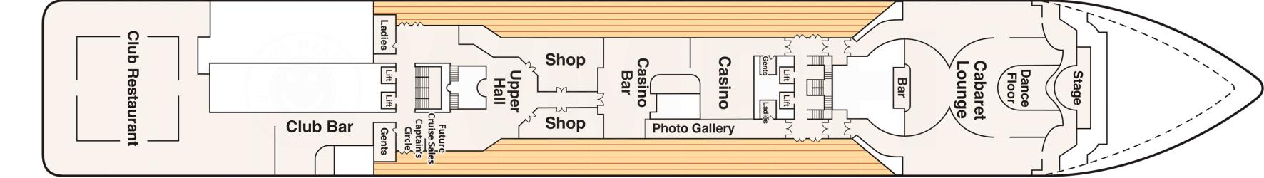 Cubierta 5 Pacific Princess