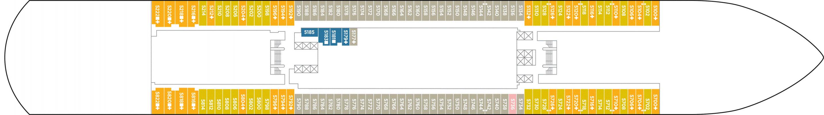 Cubierta 5  Norwegian Viva