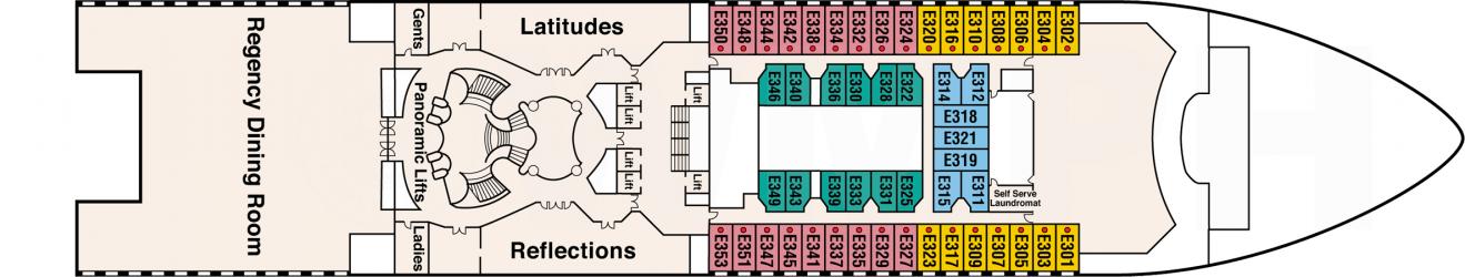 Cubierta 6 Sun Princess