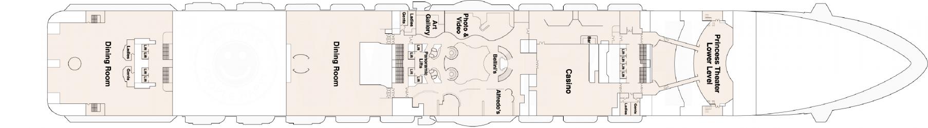Cubierta 6 Majestic Princess