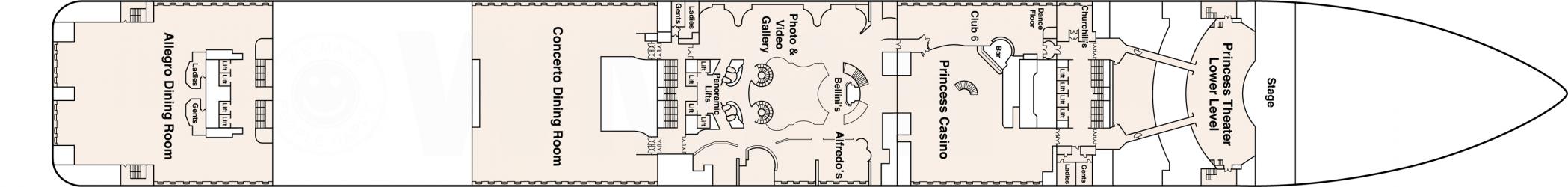 Cubierta 6 Royal Princess