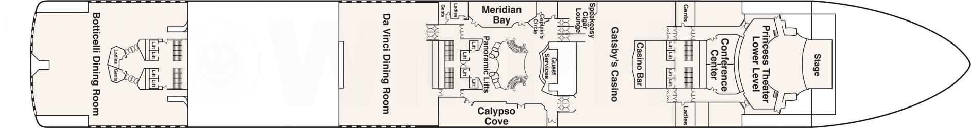 Cubierta 6 Ruby Princess