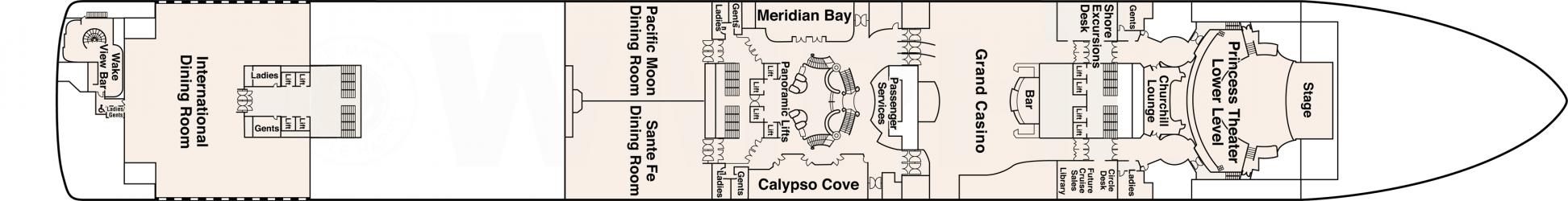 Cubierta 6 Sapphire Princess