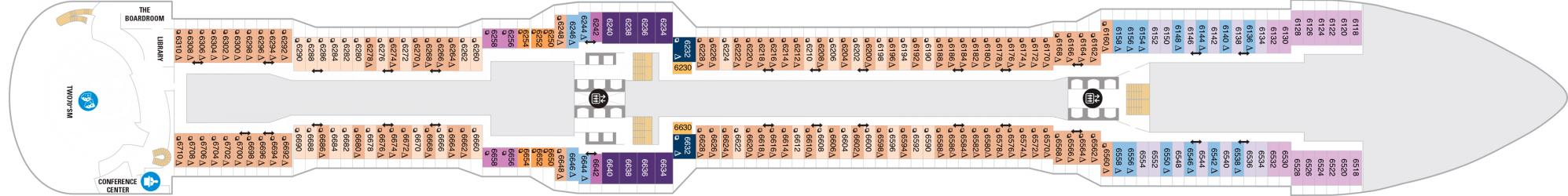 Cubierta 6 Spectrum of the Seas