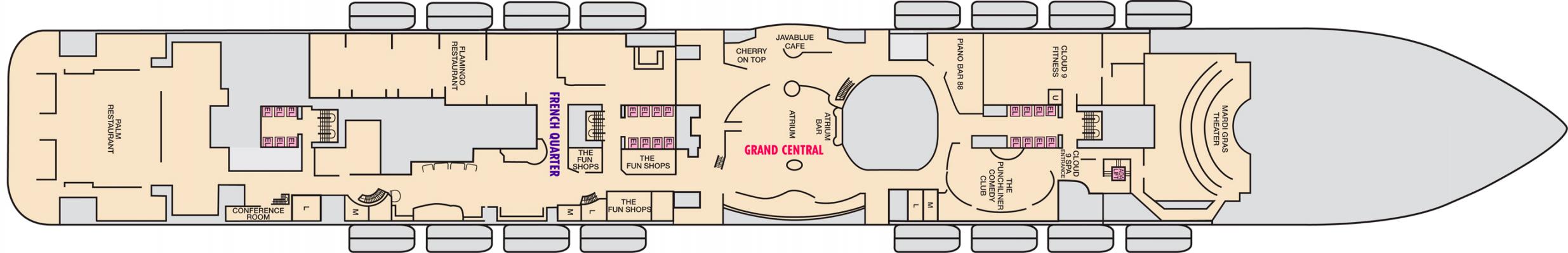 Cubierta 6 Carnival Celebration