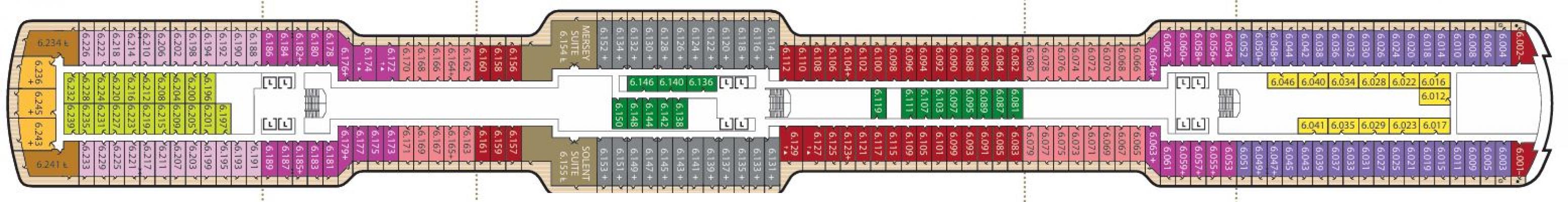 Cubierta 6 Queen Anne