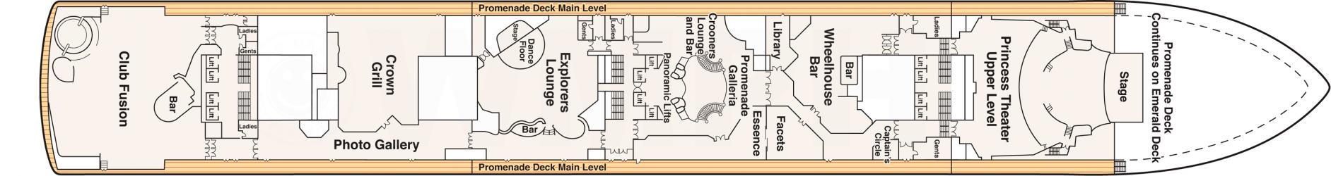 Cubierta 7 Crown Princess