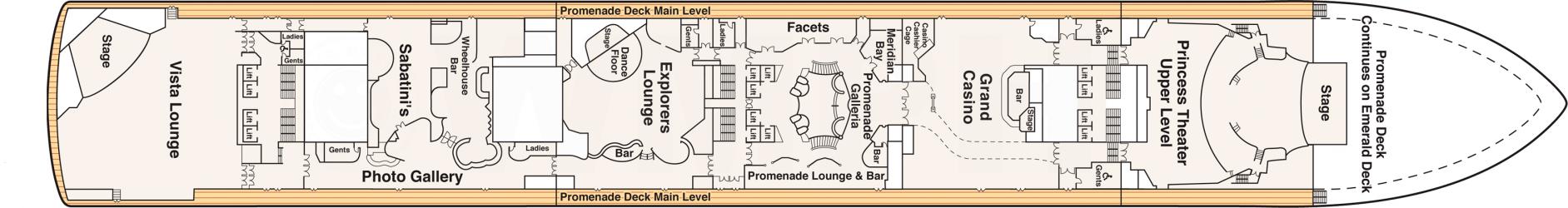 Cubierta 7 Golden Princess
