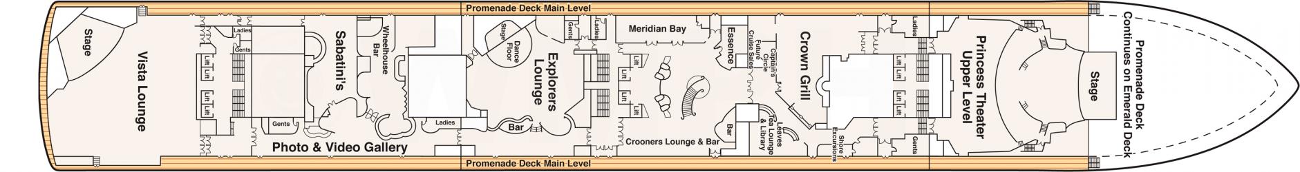 Cubierta 7 Grand Princess