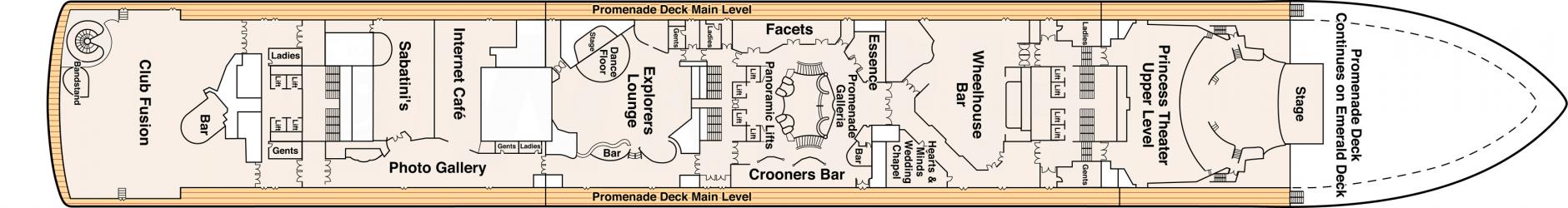 Cubierta 7 Sapphire Princess