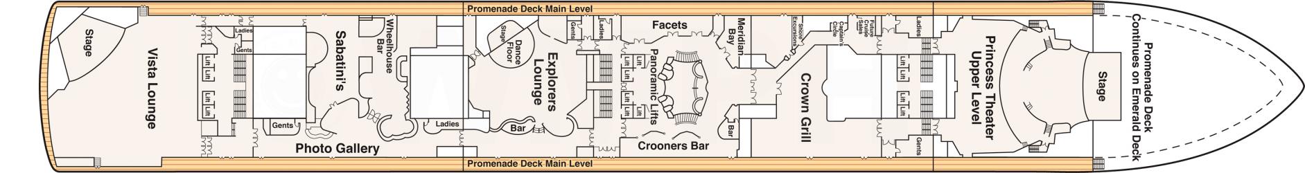 Cubierta 7 Star Princess