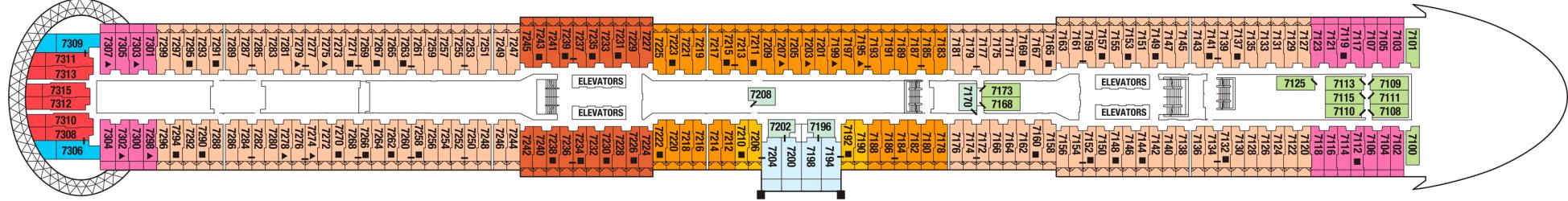 Cubierta 7 Celebrity Edge