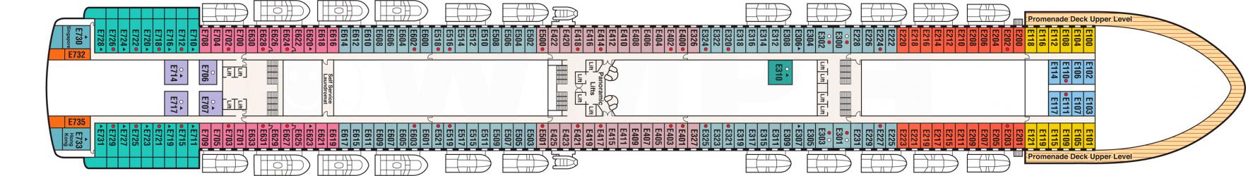 Cubierta 8 Diamond Princess