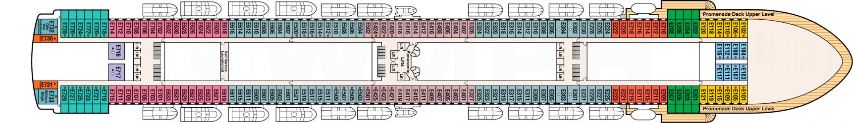 Cubierta 8 Grand Princess