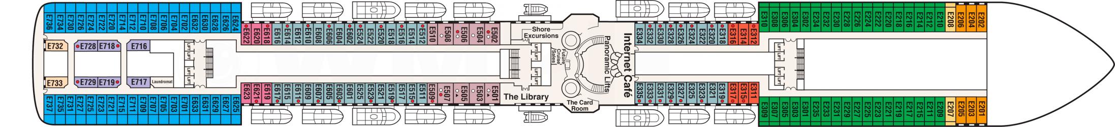 Cubierta 8 Island Princess
