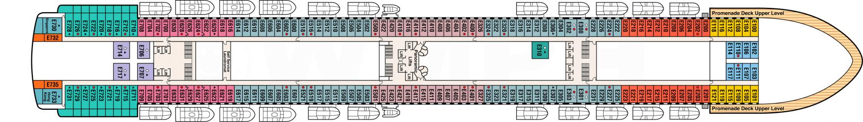Cubierta 8 Sapphire Princess