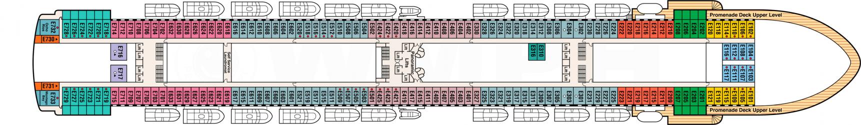 Cubierta 8 Star Princess