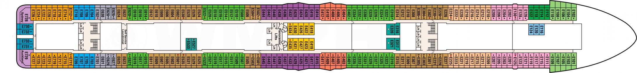 Cubierta 8 Regal Princess