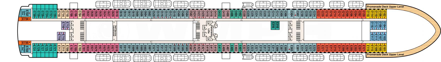 Cubierta 8 Crown Princess