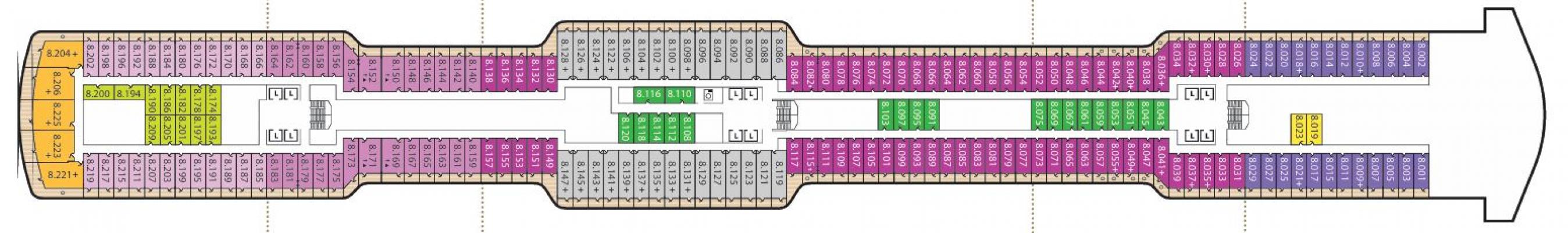 Cubierta 8 Queen Anne