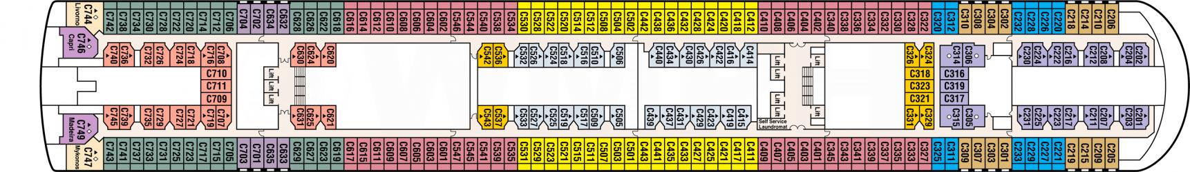 Cubierta 9 Sun Princess