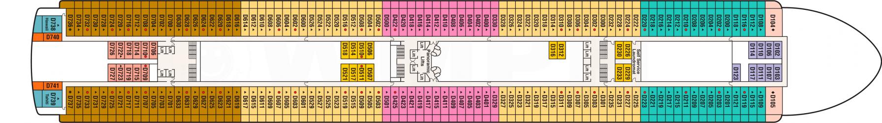 Cubierta 9 Diamond Princess