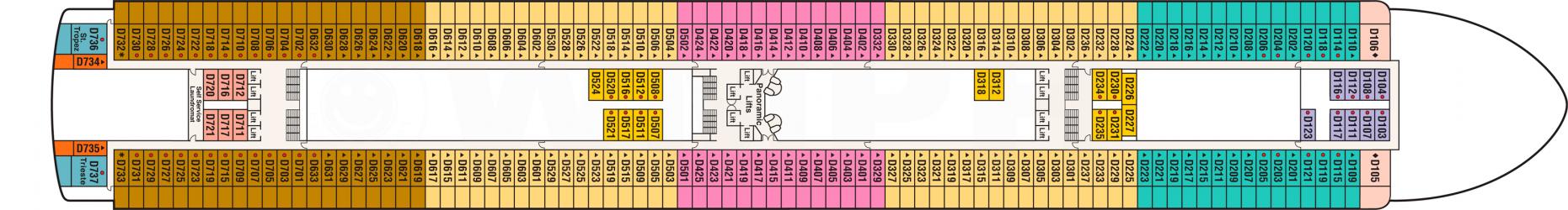 Cubierta 9 Golden Princess