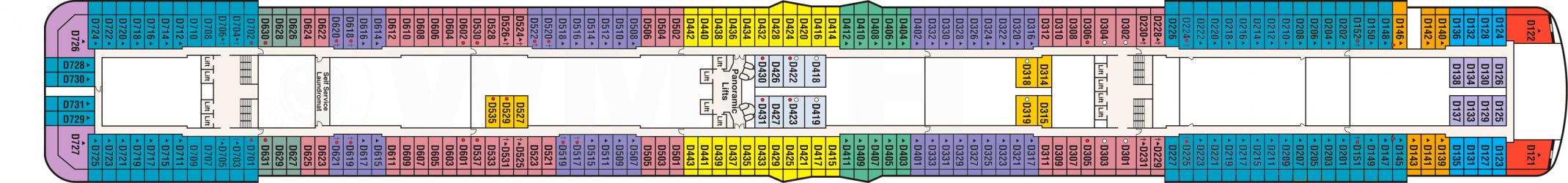 Cubierta 9 Majestic Princess