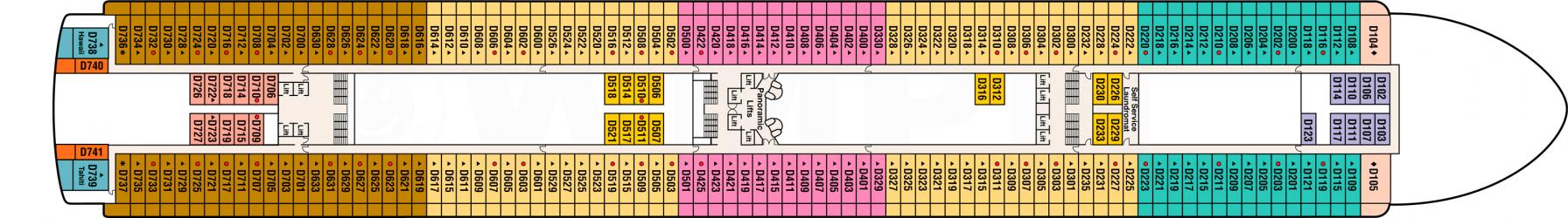 Cubierta 9 Sapphire Princess