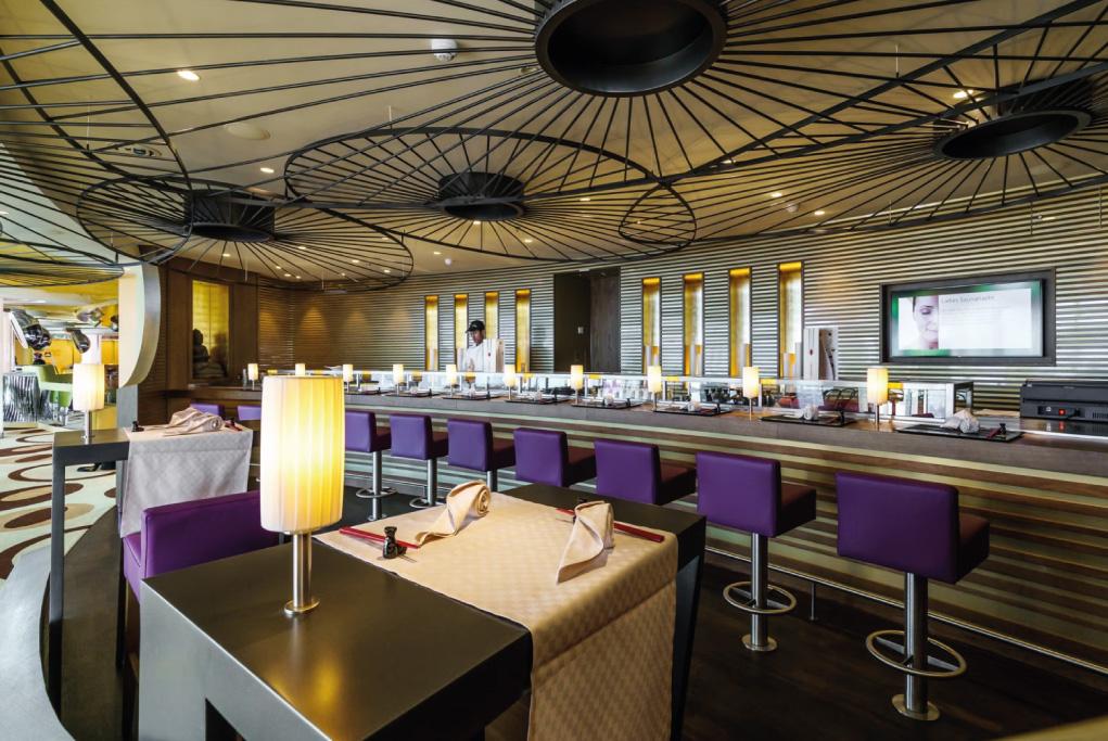 Camarote Barra de Sushi - Aida Perla