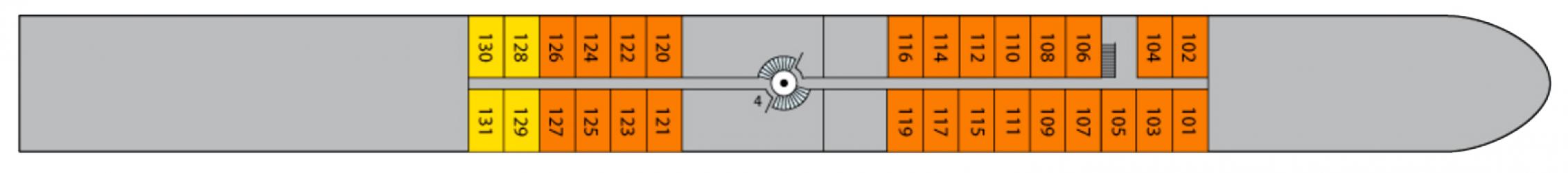Cubierta 1 A-Rosa Aqua