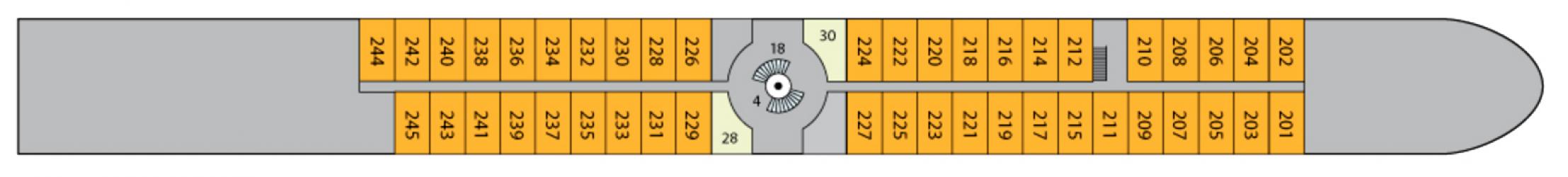 Cubierta 2 A-Rosa Aqua