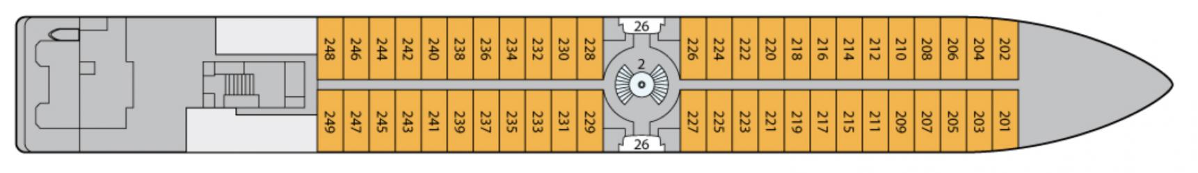 Cubierta 2 A-Rosa Donna