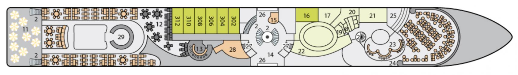 Cubierta 3 A-Rosa Riva