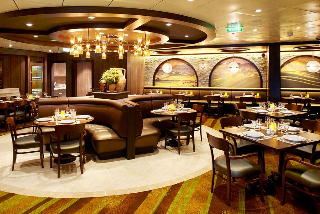 Camarote Restaurante Giovanni’s Table - Adventure of the Seas