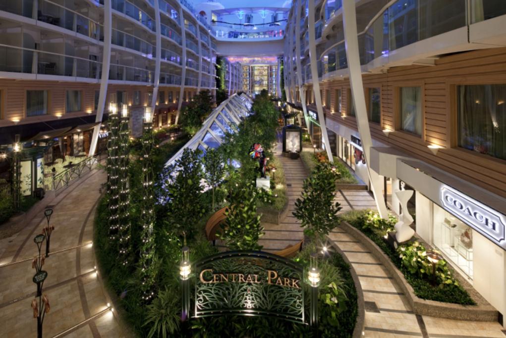 Central Park Allure of the Seas